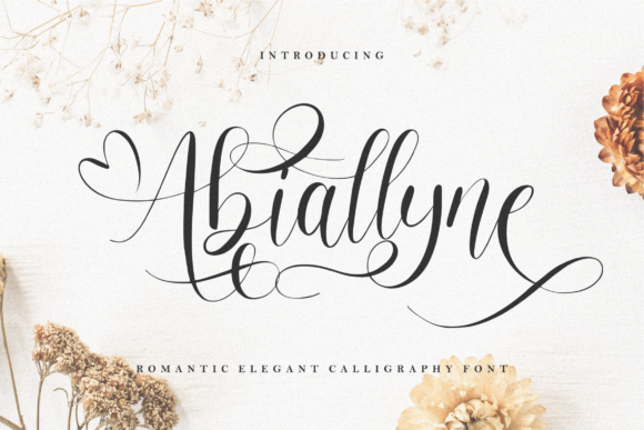 Abiallyne Font for Elegant Business Branding