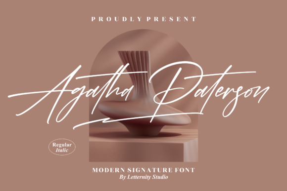 Agatha Paterson: A Graceful Script Font for Modern Campaigns