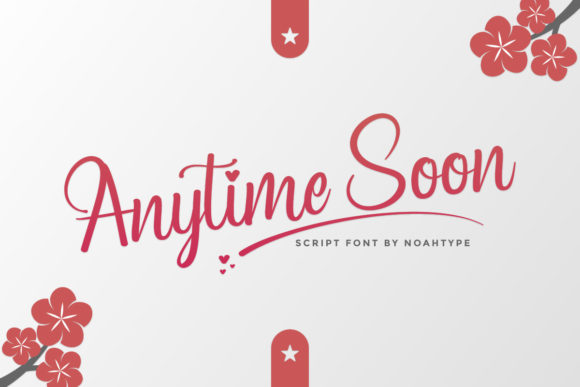 Anytime Soon Font for Luxury Digital Branding