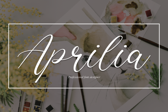 Aprilia Script Font for Elegant Campaign Design