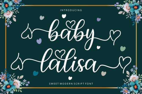 Baby Lalisa Font for Modern Campaign Design