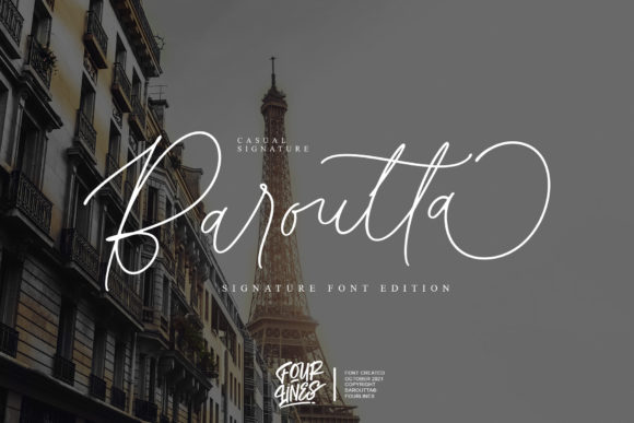 Baroutta Font for Elegant Business Branding