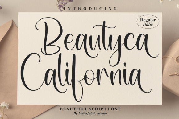 Beautyca California Font for Elegant Branding