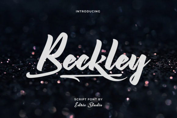 Beckley: The Script Handwritten Font for Bold Branding
