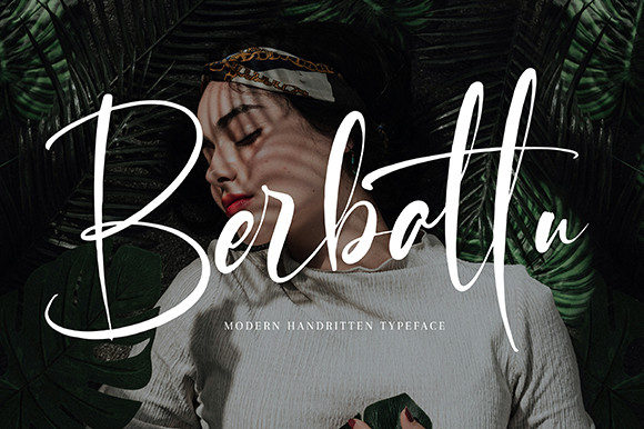 Berbattu: A Magical Script Font for Elegant Branding