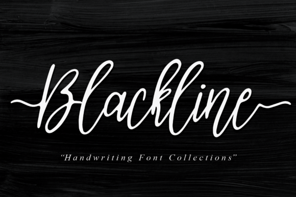 Blackline: A Refined Script Font for Elegant Editorial Design
