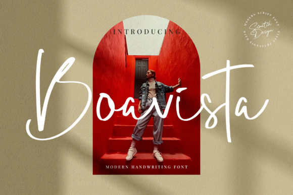 Boavista: The Elegant Script Font for Makers