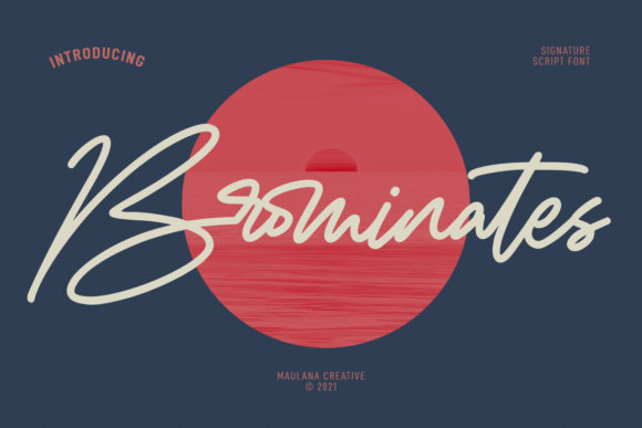 Brominates Signature Typeface Review