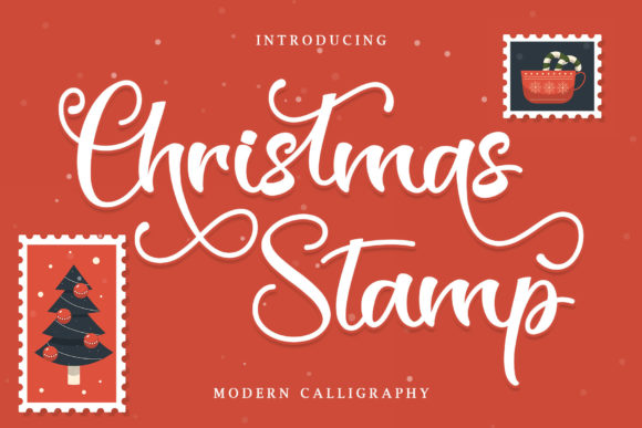 Christmas Stamp Typeface Review for Creative Brands