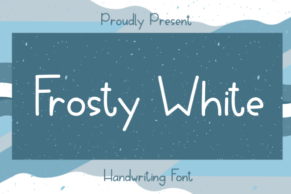Frosty White Script Font for Elegant Branding
