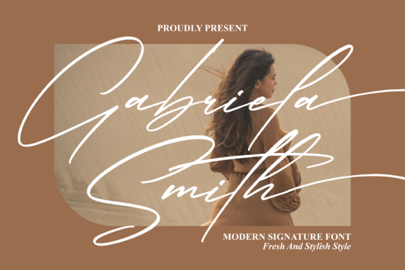Gabriela Smith: A Delicate Script Font for Makers