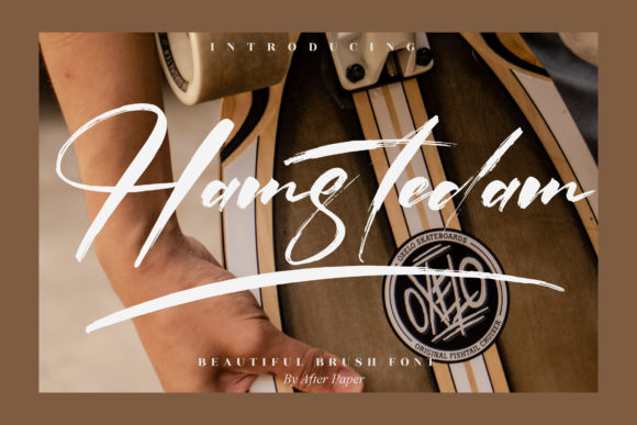 Hamstedam Script Font for Elegant Web Design