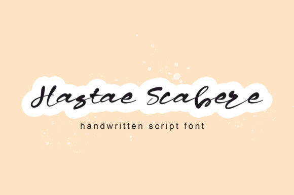 Hastae Scabere Font Download: Elegant Script Design
