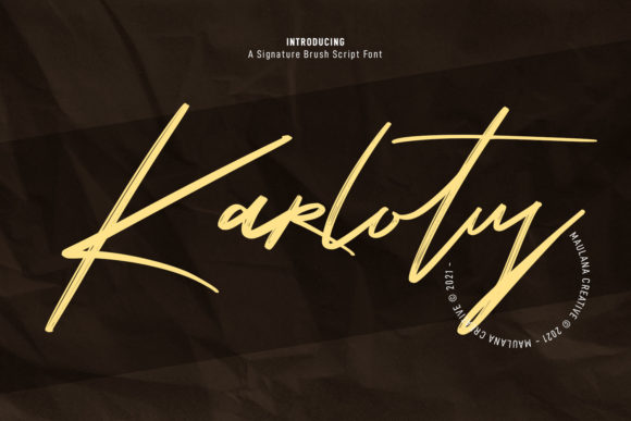 Karlotus Font for Elegant Web Design