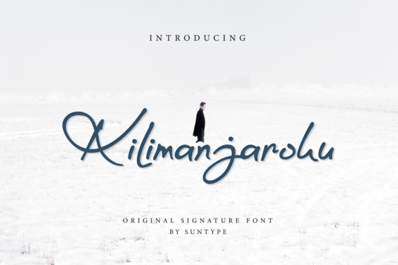 Kilimanjaroku Font for Elegant Craft Designs