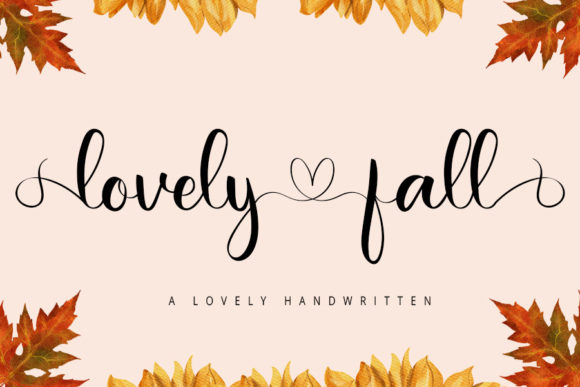 Lovely Fall Font: A Graceful Script for Elegant Design