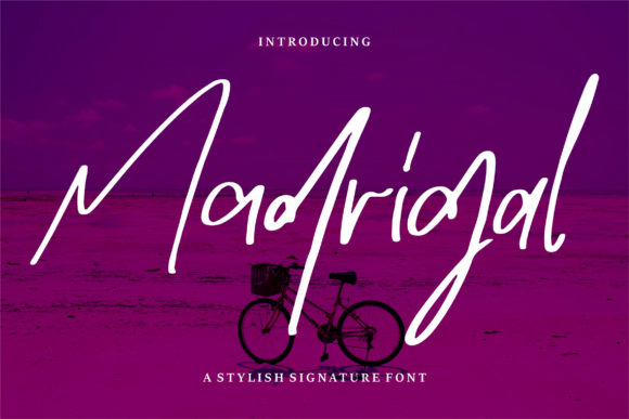 Madrigal: The Chic Script Font for Makers