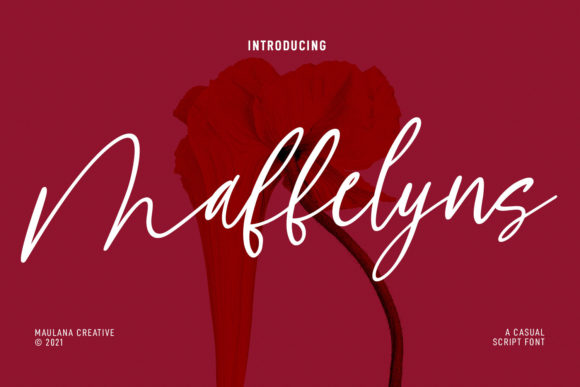 Maffelyns: A Casual Script Font for Small Business Branding