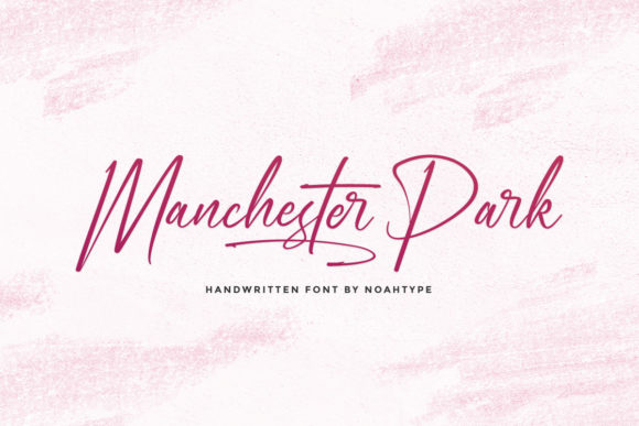 Manchester Park: A Script Handwritten Font for Elegant Branding