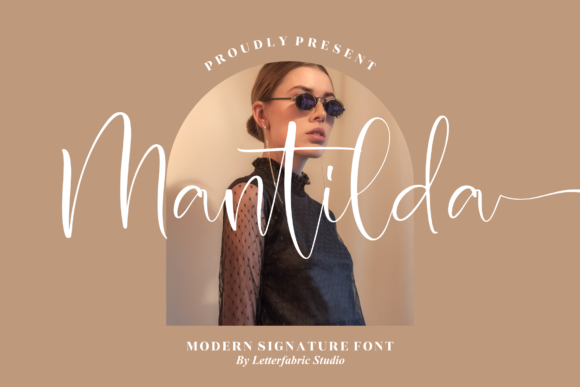 Mantilda: A Refined Script Font for Web Design
