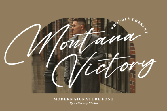 Montana Victory Font for Elegant Campaigns