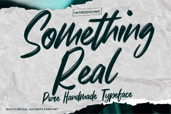 Something Real Font for Polished Branding