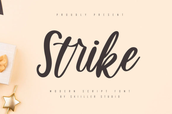 Strike: The Elegant Script Font for Modern Campaigns