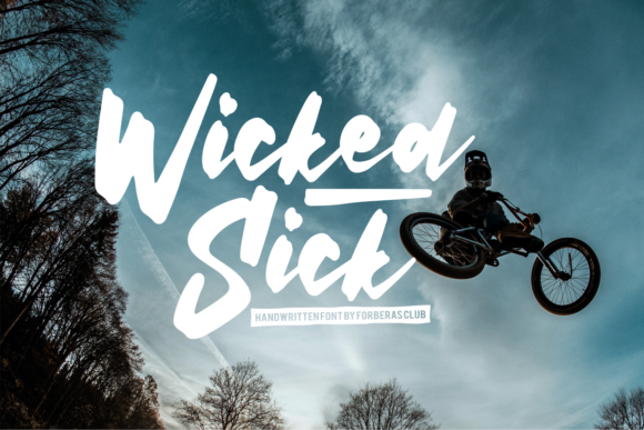 Wicked Sick Font Review: A Playful Script for Creative Designers